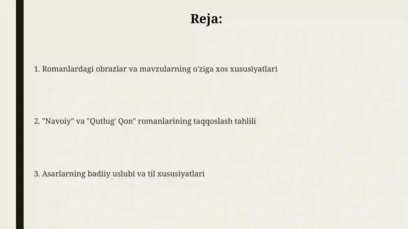 "Navoiy"va"Qutlugʻqon"romanlaritahlili 2