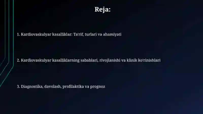 Yurak qon tomir kasalliklari 2