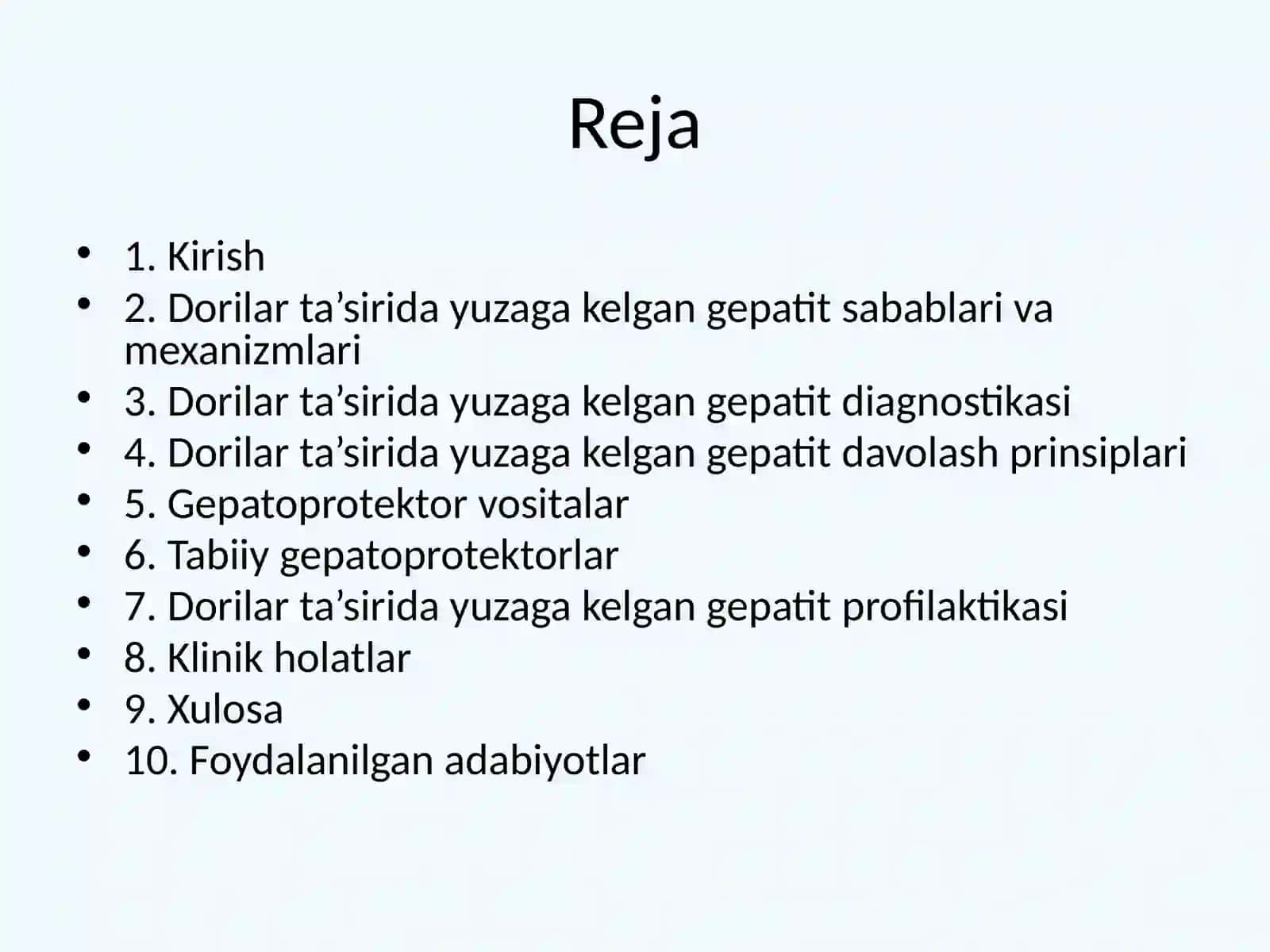 Gepatoprotektor vositalar 2