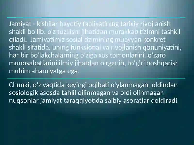 Jamiyatning paydo bo'lishiga oid qarashlari 2