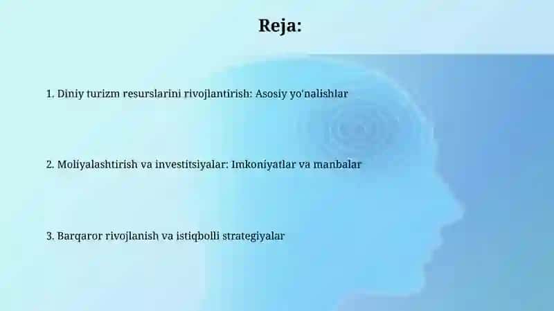 Diniyturizmnirivojlantirishresurslari 2