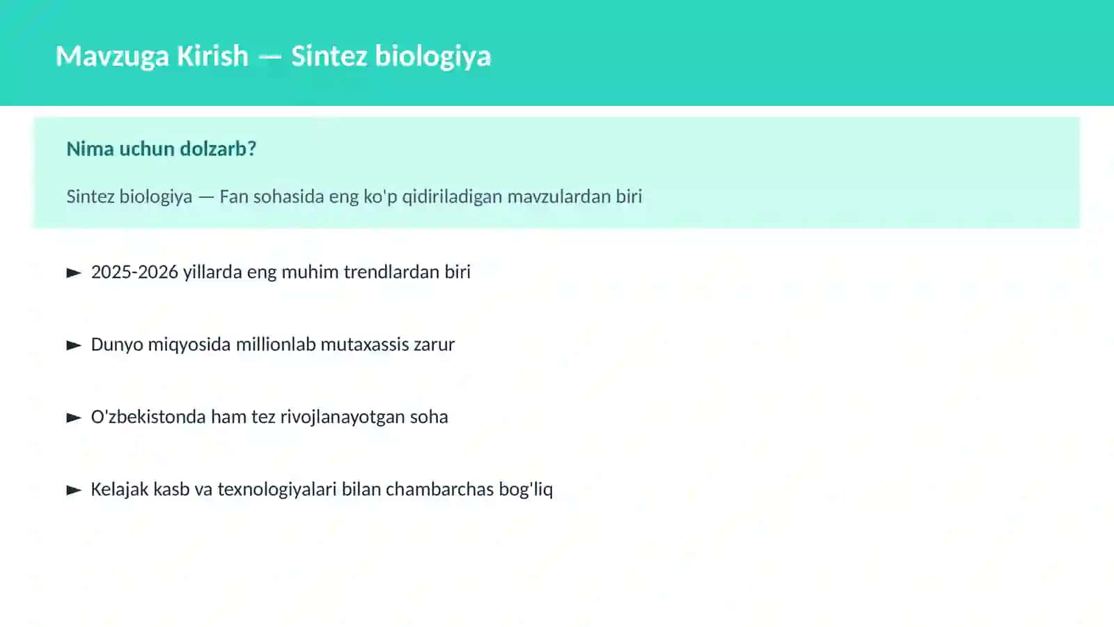 Sintez biologiya 2
