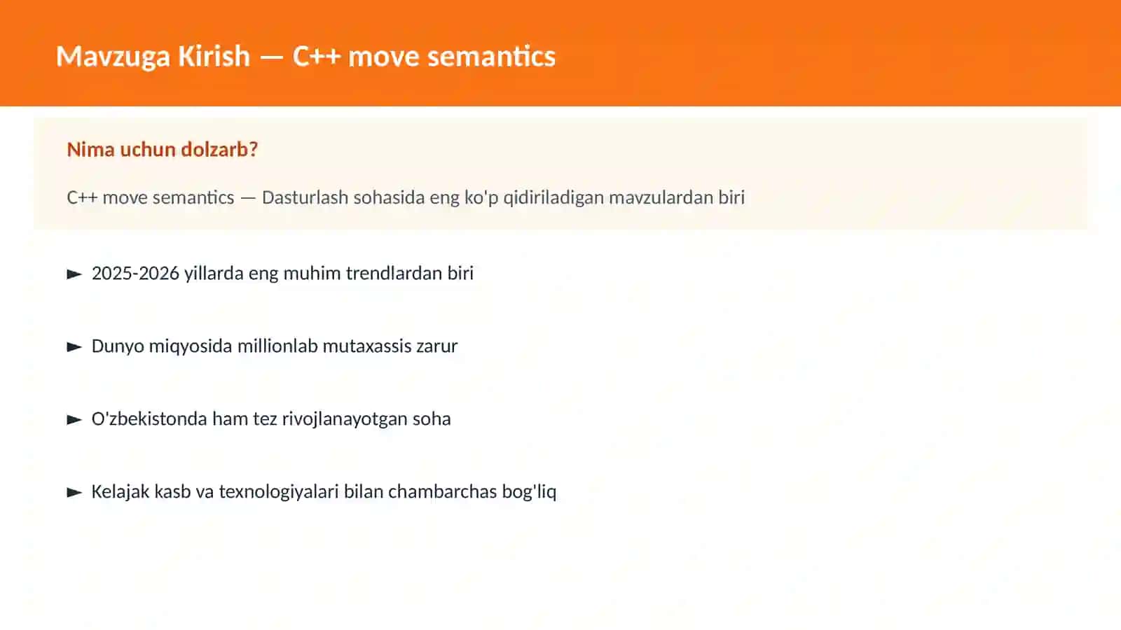 C++ move semantics 2