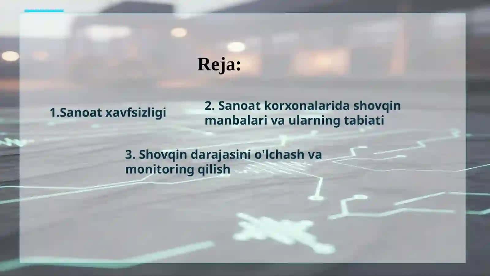 Sanoat xavfsizligi 2