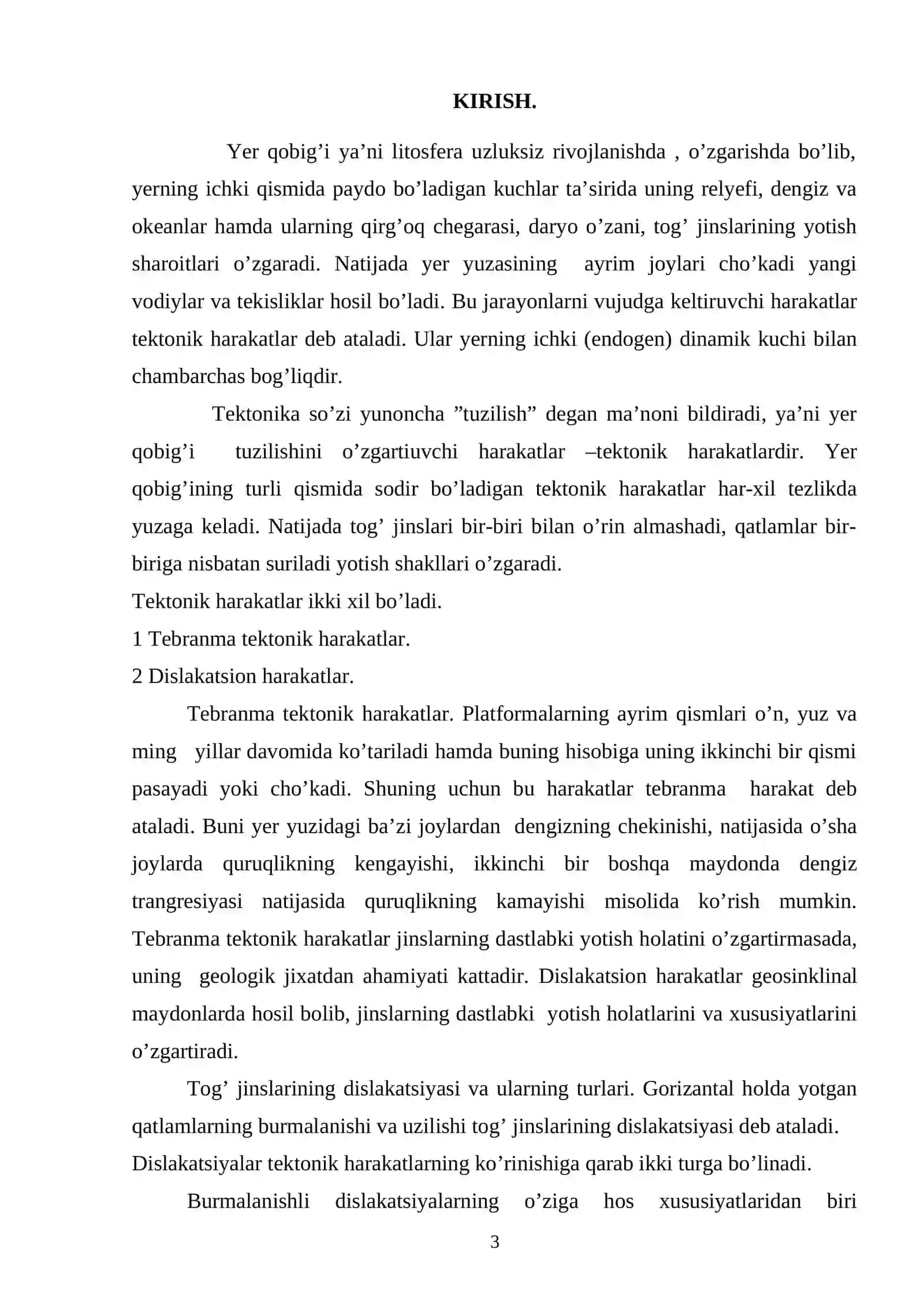 ZILZILALAR VA VULQONLAR 2