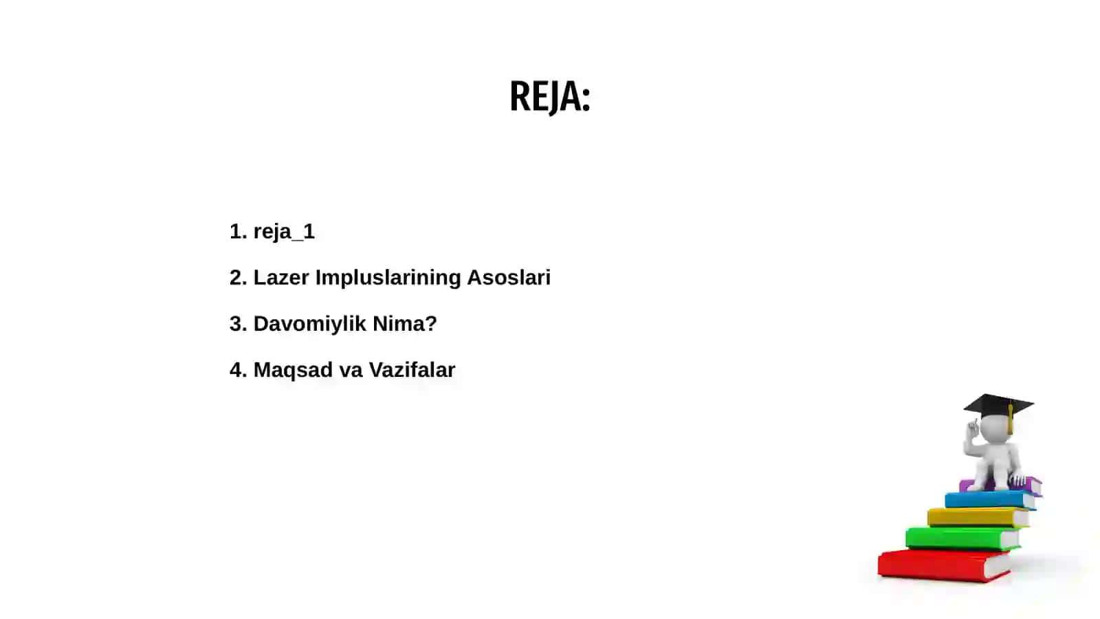 Lazer Impluslarining Davomiyligi 2