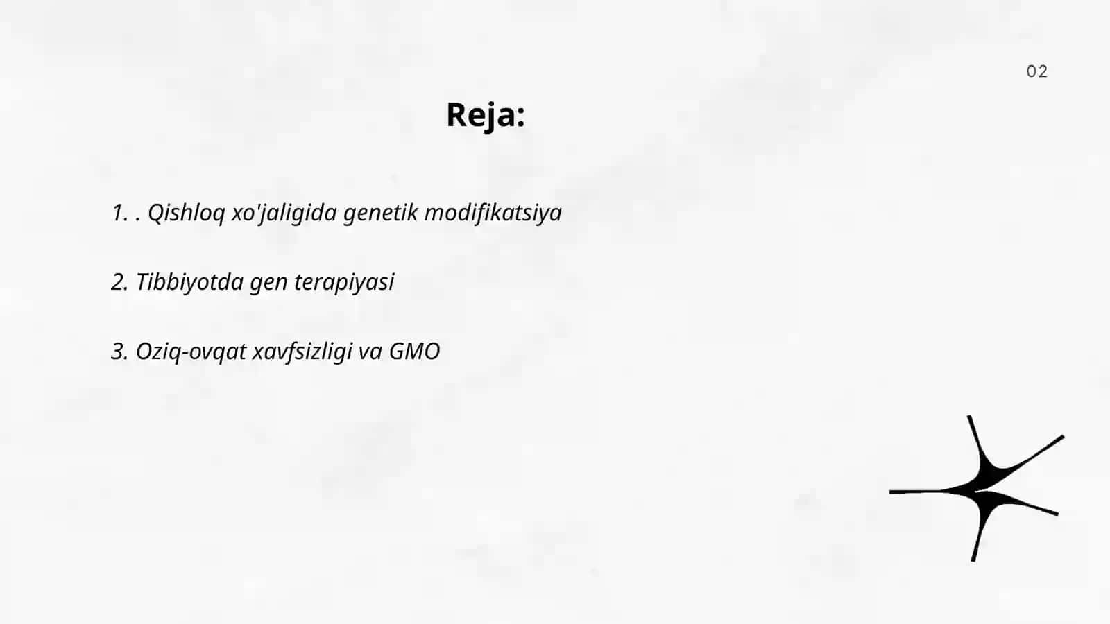 Genetik Injeneriya Qo'llanilish Sohalar 2