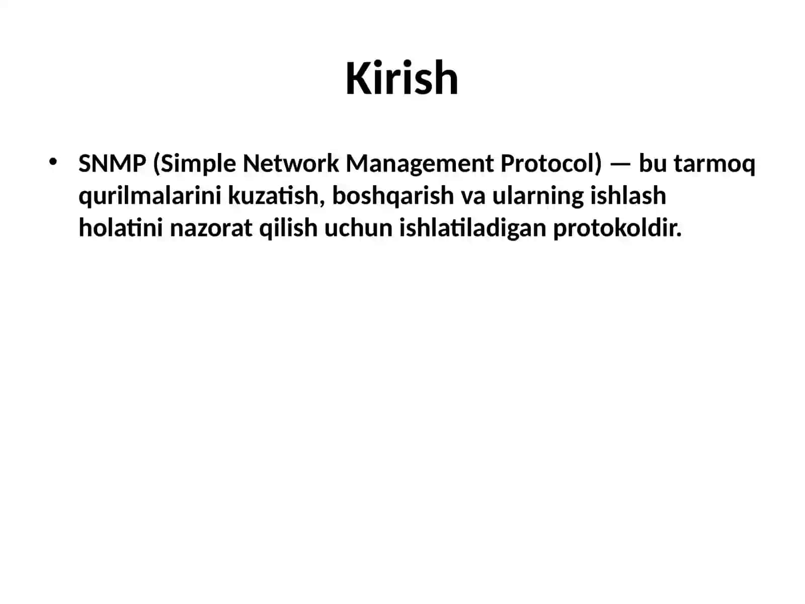 SNMP PROTOKOLI 2