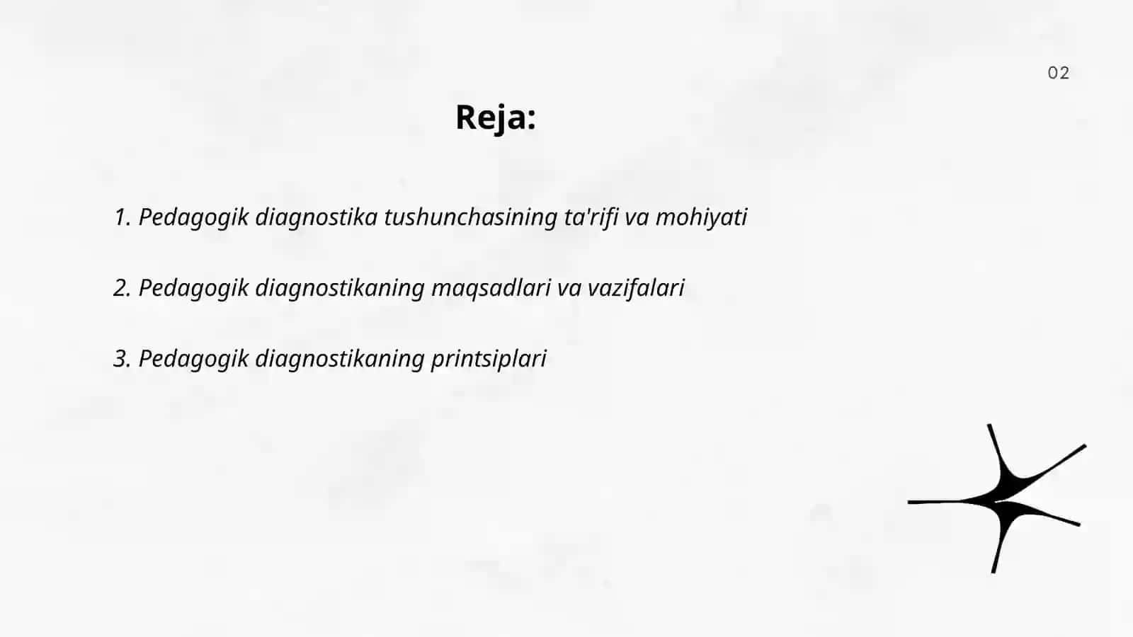 Pedagogik diagnostika tushunchasining mohiyati 2