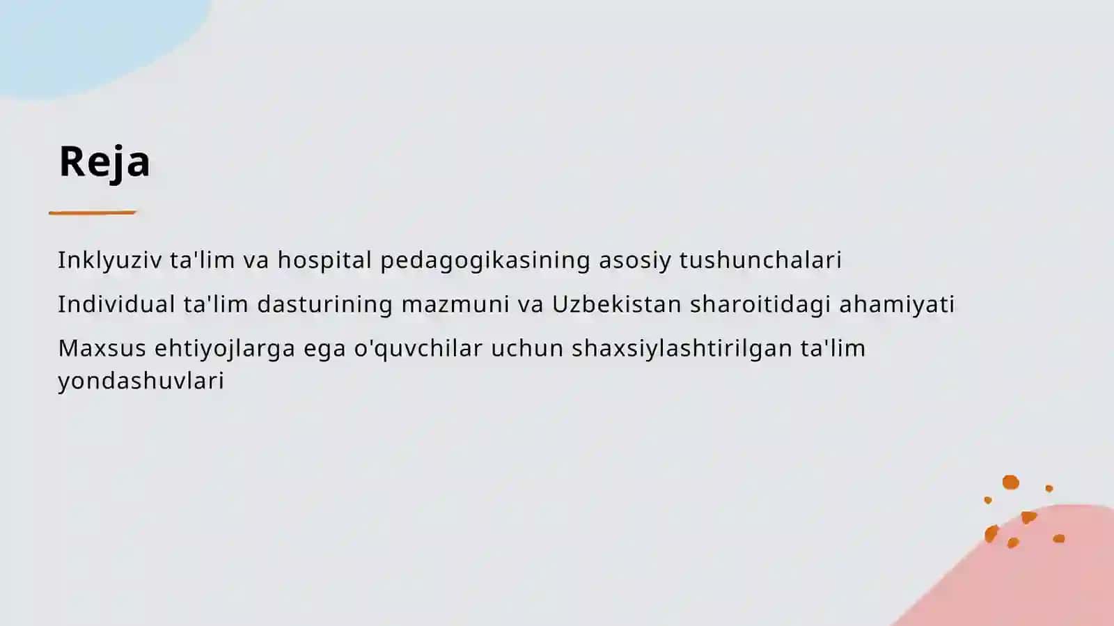 Individual ta'lim dasturi tushunchasi 2