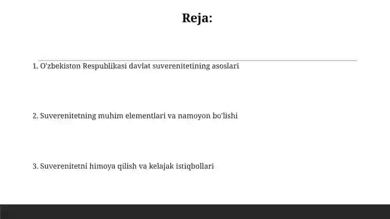 O'zbekiston Respublikasi Davlat Suvereniteti 2