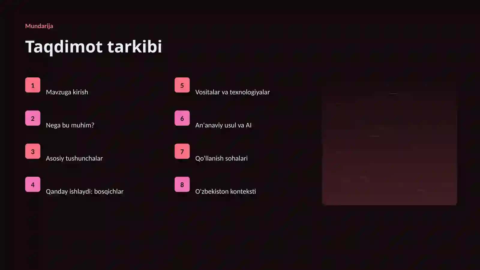 Sun'iy intellekt: muammolari va yechimlari 2