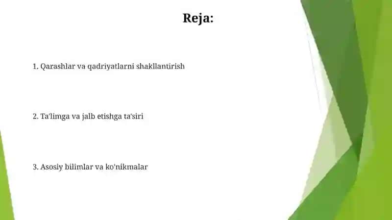 Biologiyani o‘qitishda ta'lim va tarbiyaning ahamiyati 2