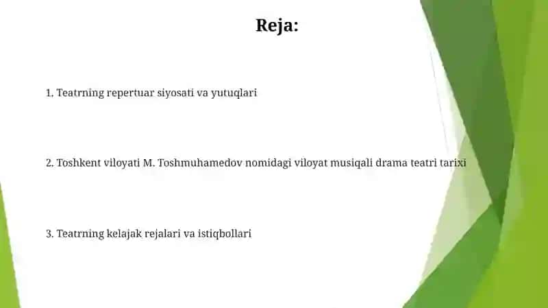M. Toshmuhamedov nomidagi viloyat musiqali drama teatri 2
