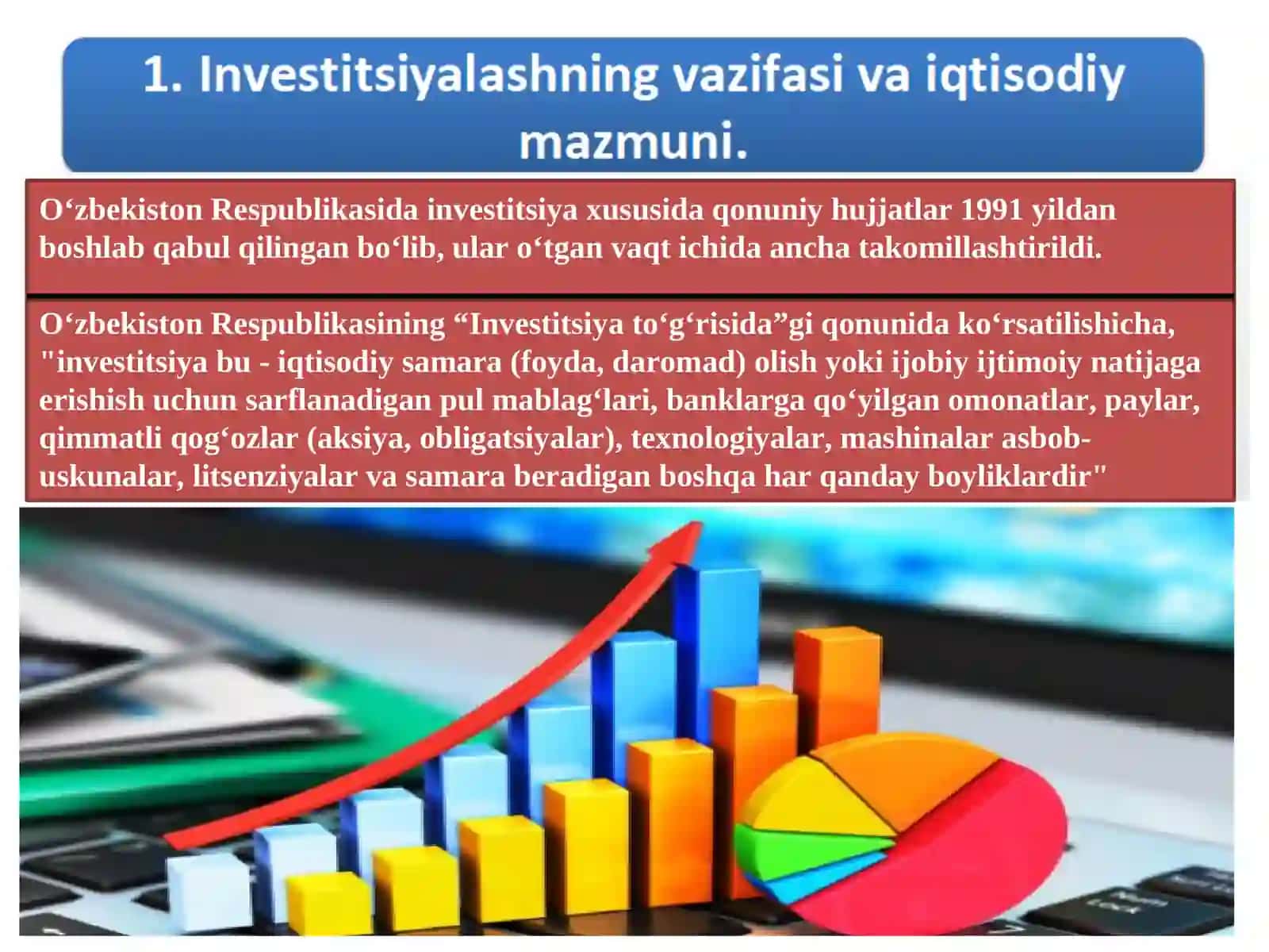 "Investitsiya to'g'risida"gi qonun 2