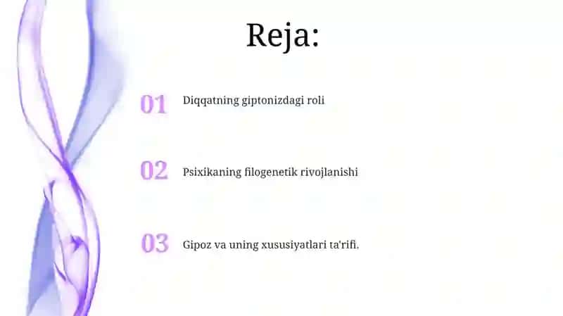Psixikaning filogenetik rivojlanishi 2