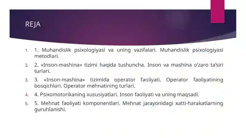 Muhandislik psixologiyasi 2