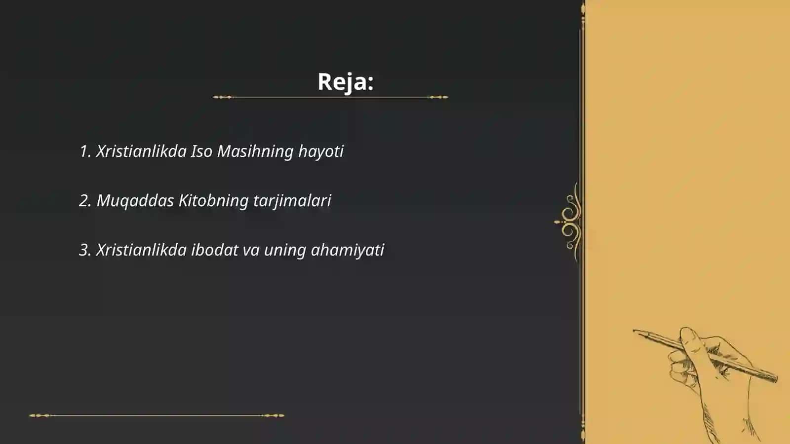 Xristianlikda Iso Masihning hayoti 2