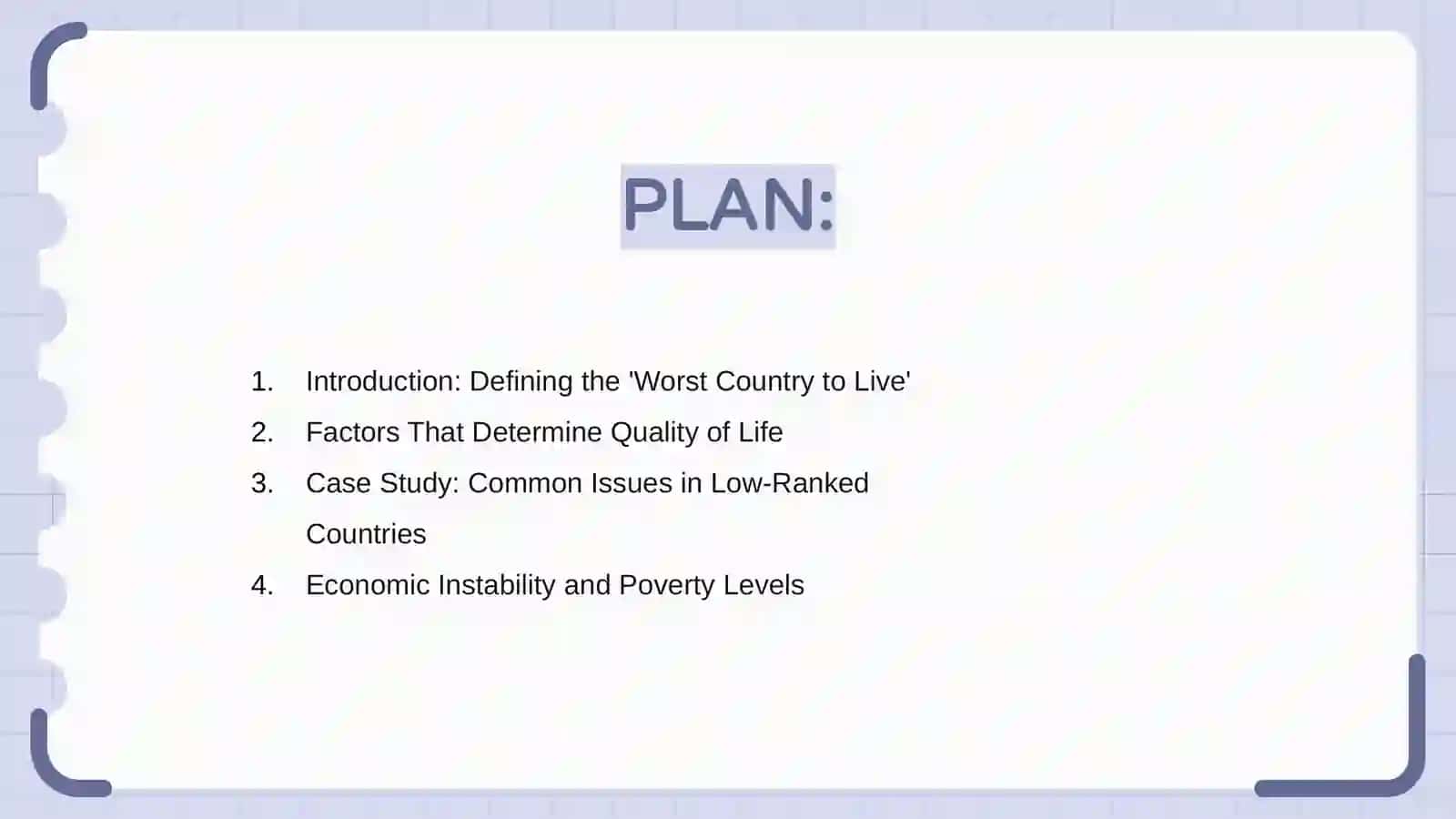 The worth country to live in the world 2
