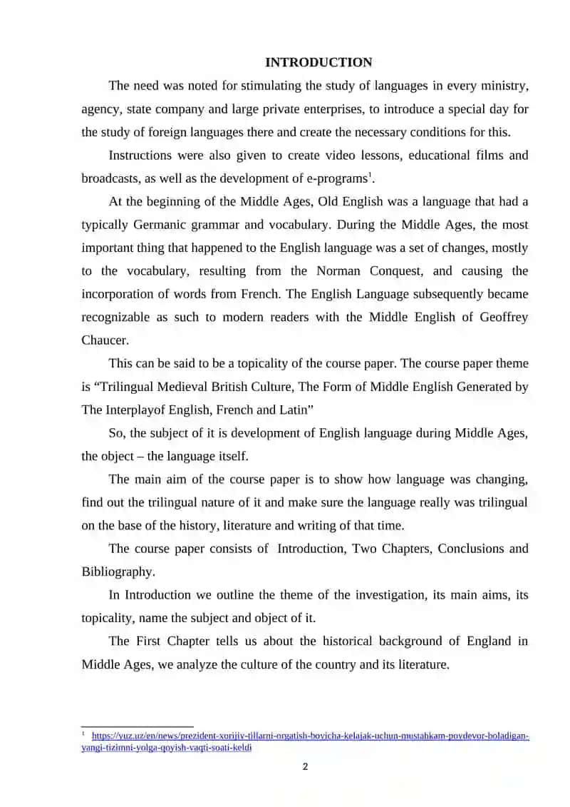 Trilingual Medieval British Culture 2