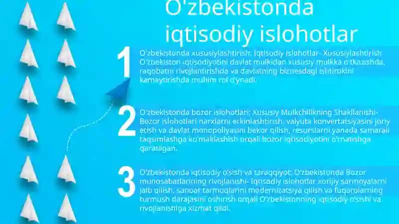 Iqtisodiy Islohotlar Xususiy Mulkchilikning Shakllanishi 2