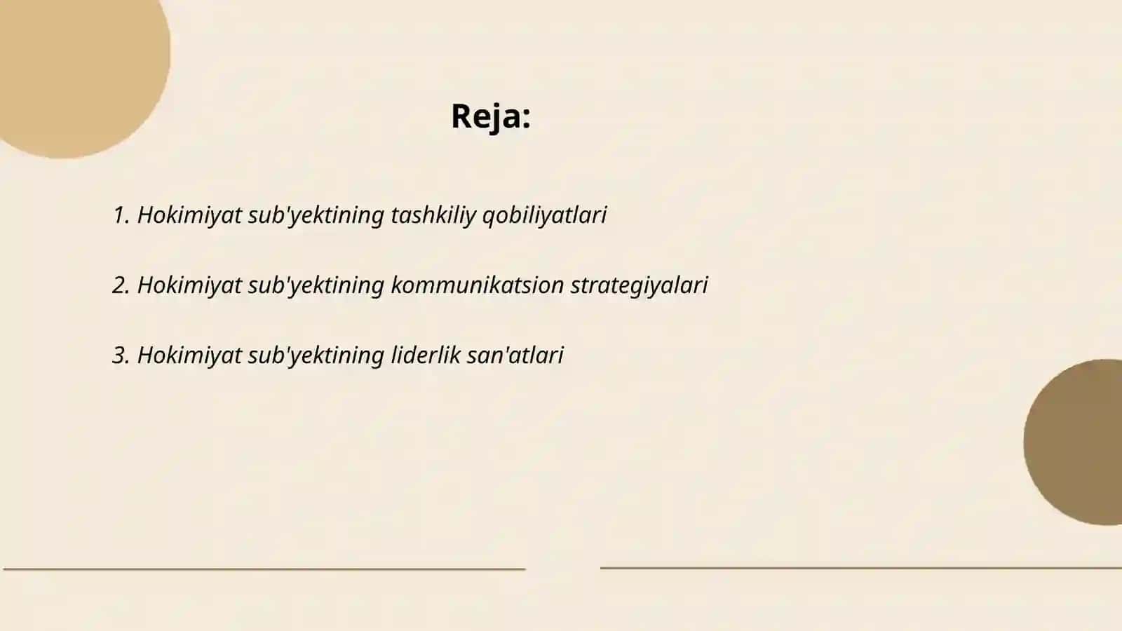 Hokimiyat subyektining sifatlari 2