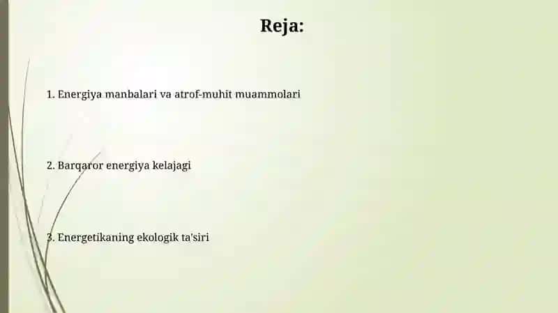 Energetika va atrof muhit 2