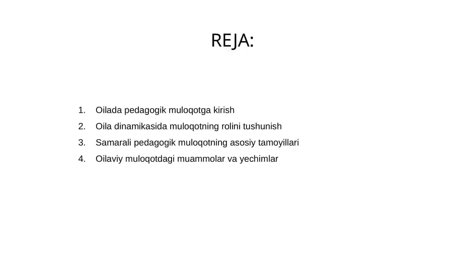 Oilada pedagogik muloqot 2