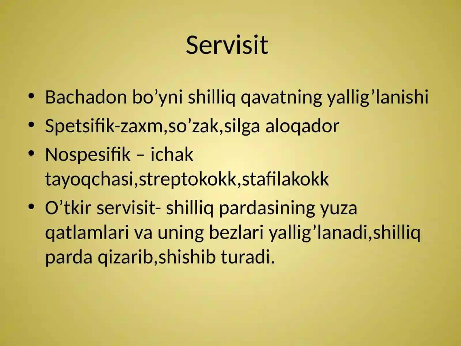 Erkak va ayollar jinsiy organlari kasalliklari 2