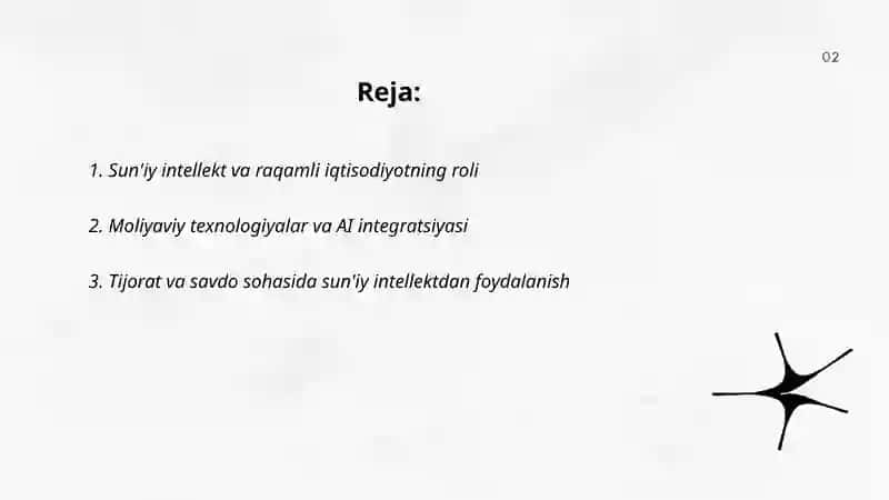 Sun'iy Intellekt va Raqamli Iqtisodiyot 2