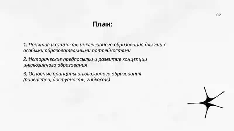 Сущность и основные положения концепции инклюзивного образования 2