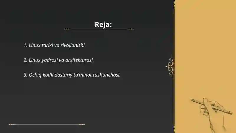 Linux operatsion tizimlarining rivojlanishi va ish prinsipi 2