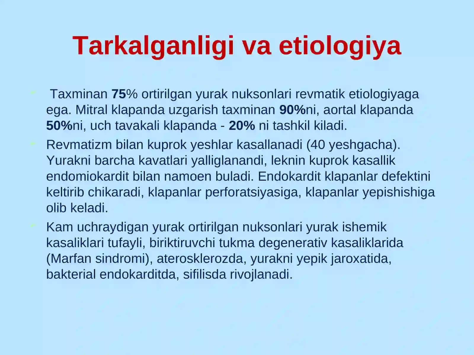 Ortirilgan yurak nuqsonlari va yurak ishemik kasalligi 2