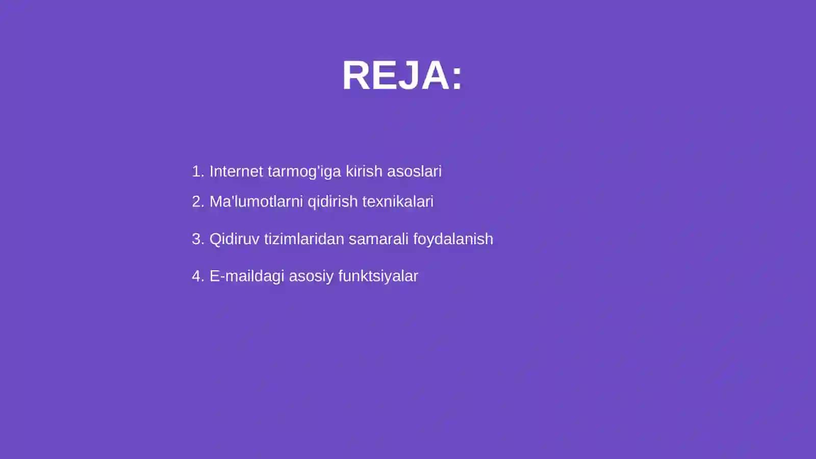 Internet tarmog'ida ma'lumotlarni qidirish 2