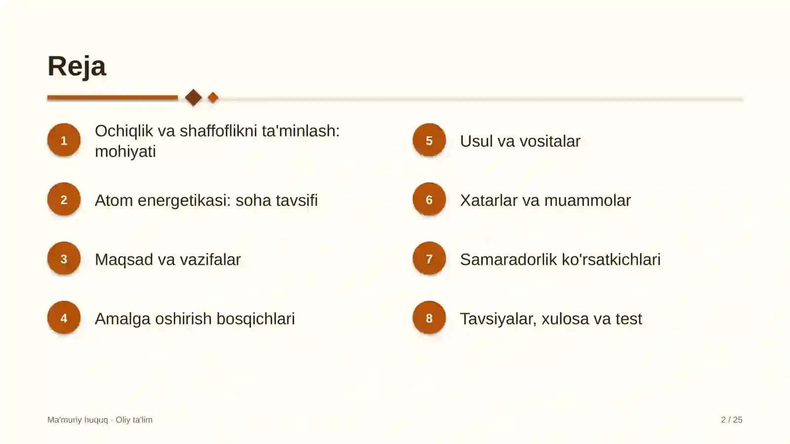 Atom energetikasida ochiqlik va shaffoflikni ta'minlash 2