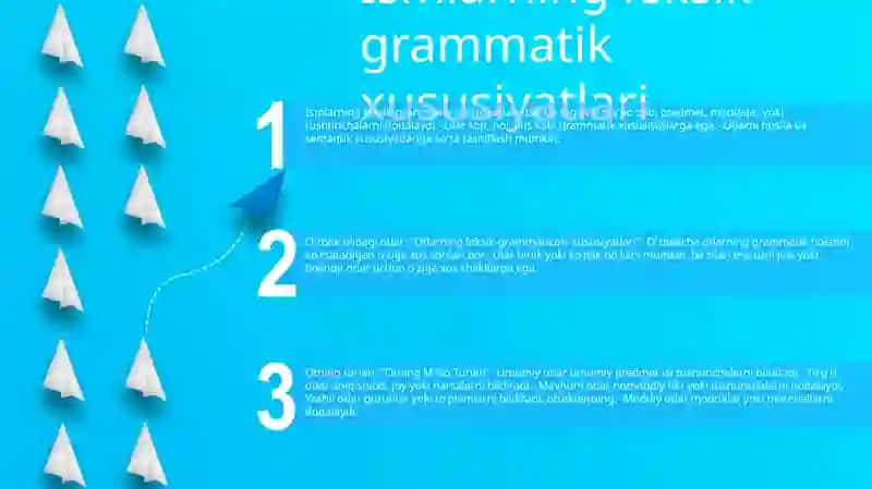 Otlarning Leksik-Grammatik Xususiyatlari 2