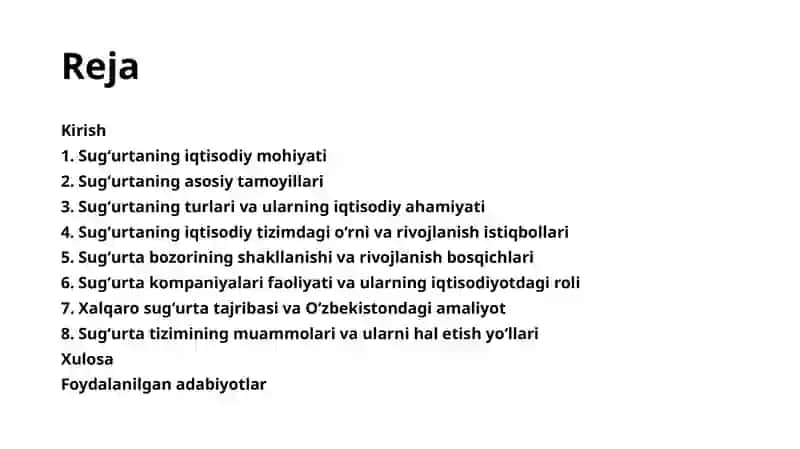 Sugʻurtaning iqtisodiy mohiyati 2