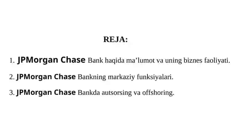 JPMorgan Chase 2