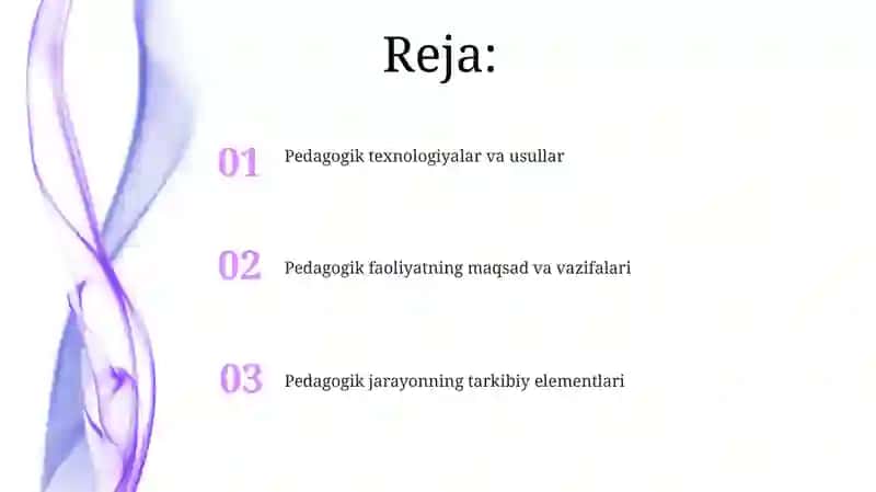 Pedagogik faoliyatning tarkibiy tuzilmasi 2