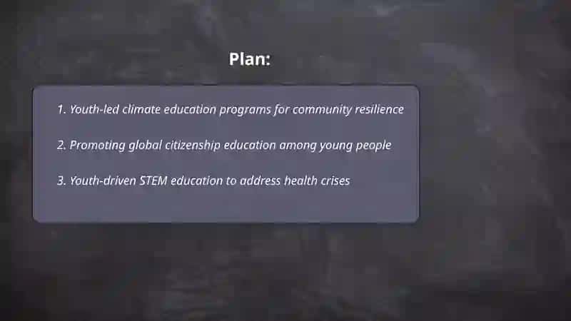 Youth-led Climate Education Programs for Community Resilience 2
