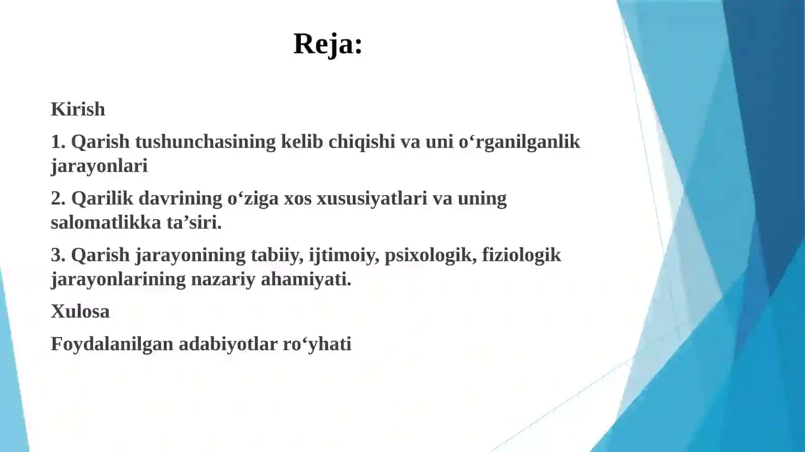 Qarishning ijtimoiy nazariyalari 2