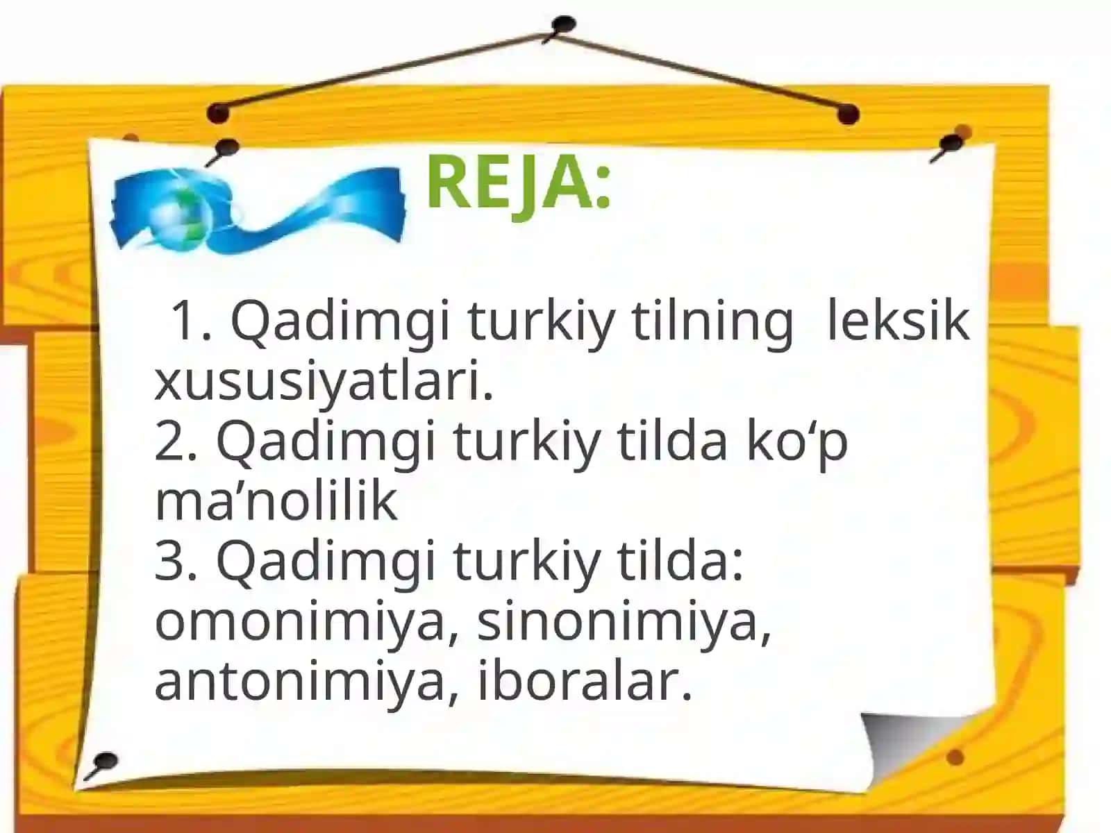 Qadimgi turkiy til leksikasi 2