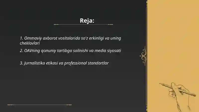 Ommaviy axborot vositalari faoliyati 2