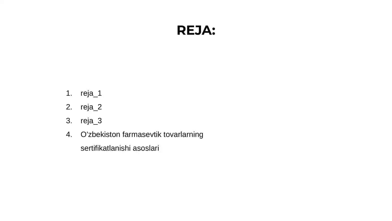 O'zbekiston farmasevtik tovarlarning sertifikatlanishi asoslari 2