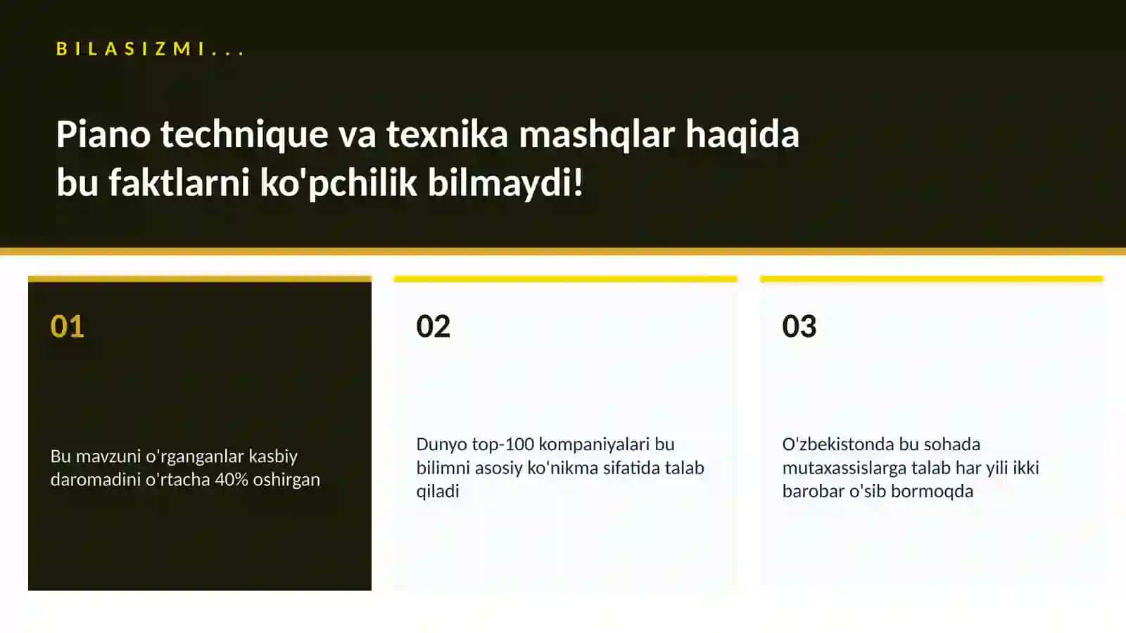 Piano technique va texnika mashqlar 2