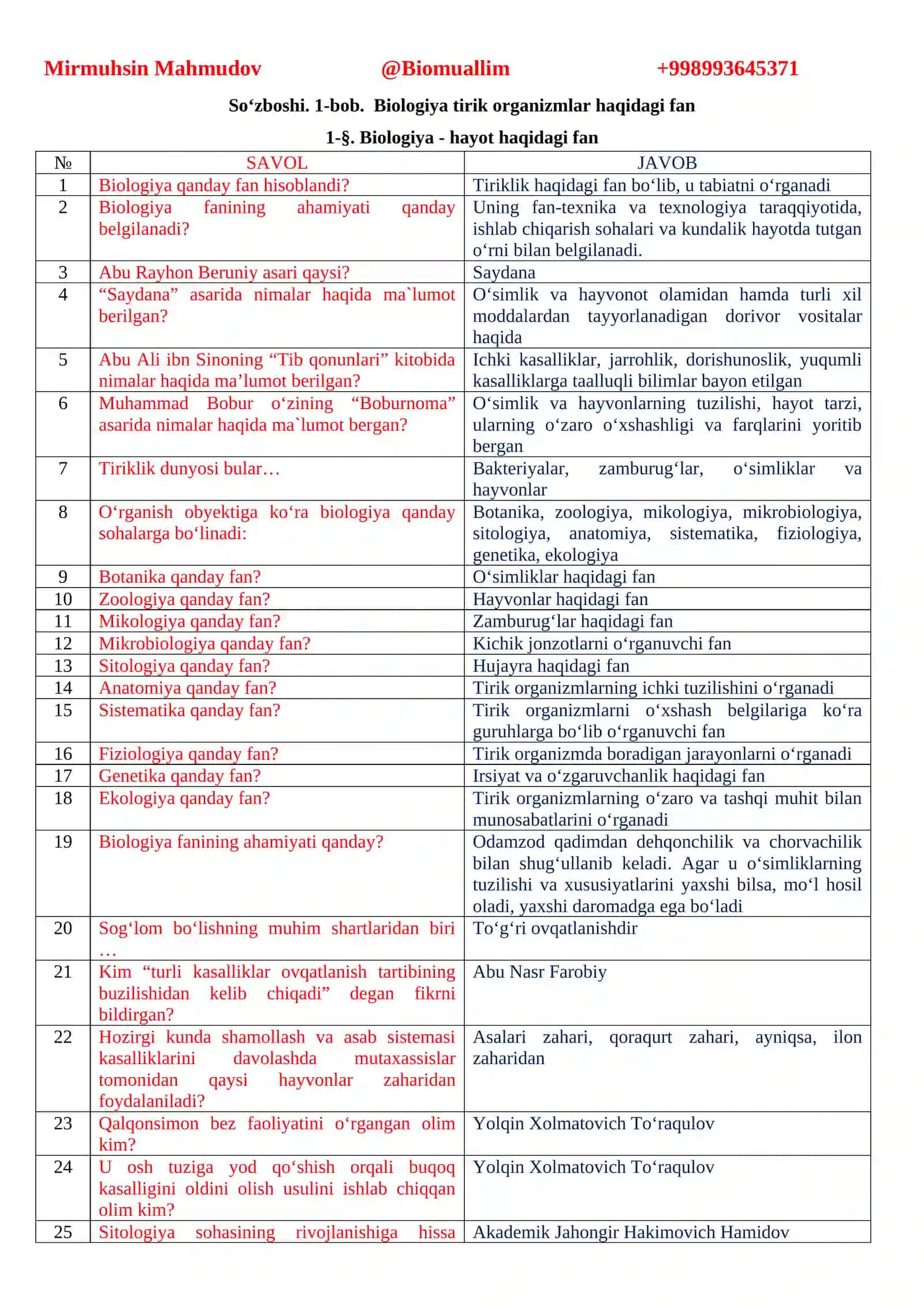 5-sinf biologiya ga qo`llanma 2