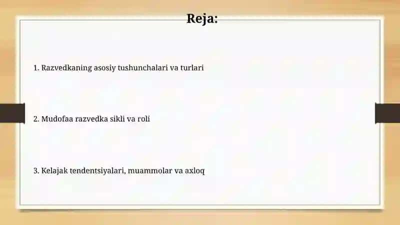 Razvedkani mudofaadagi vazifalari 2