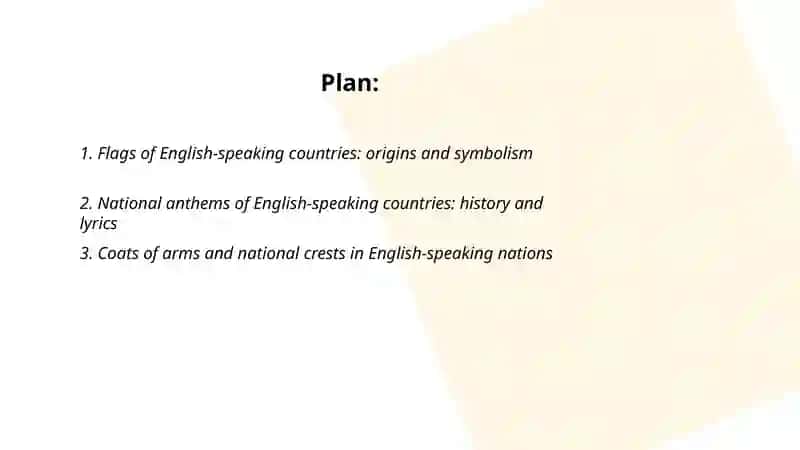 National symbols of eglish-speaking countries 2