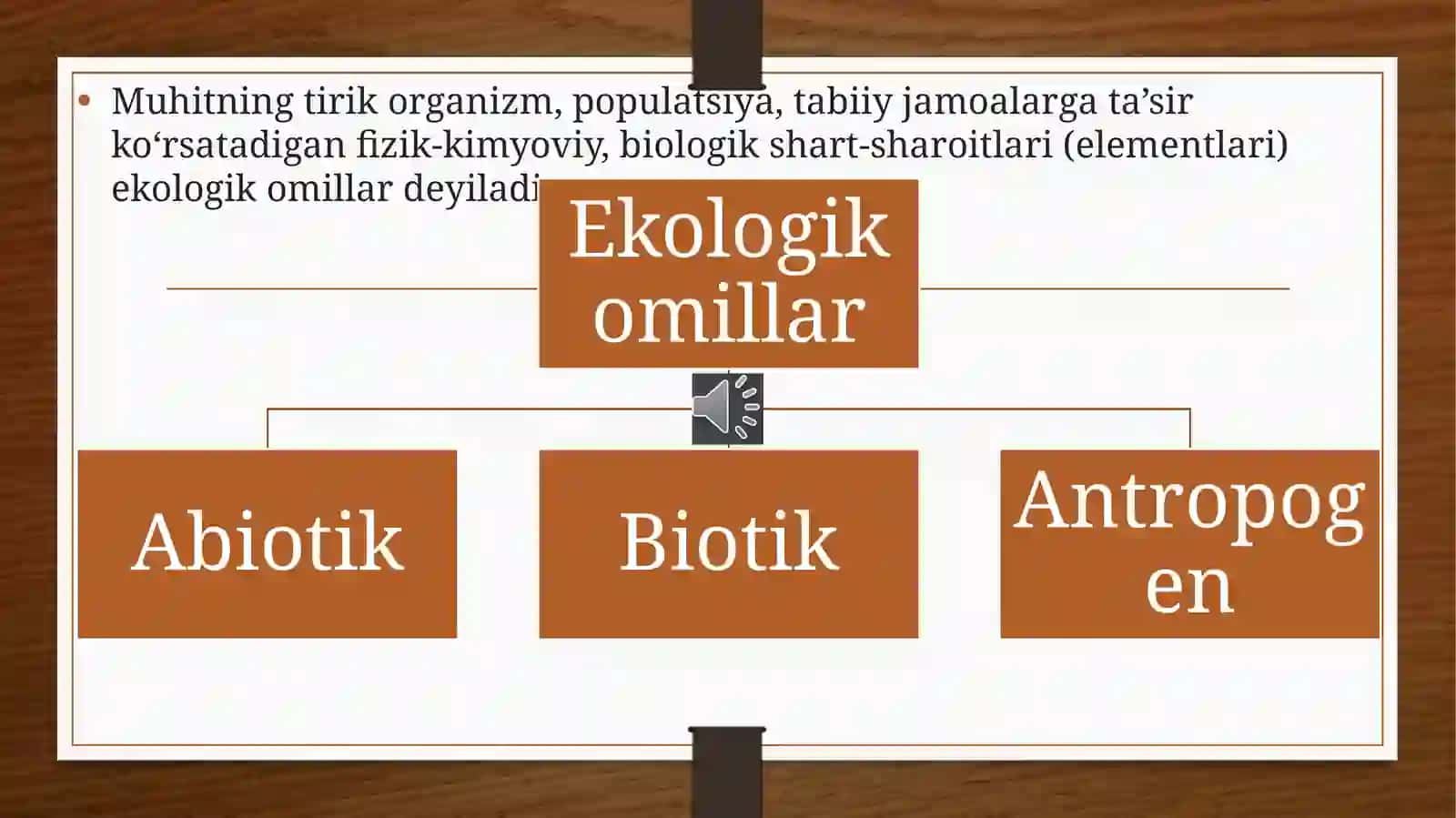 Muhitning Abiotik Omillari 2