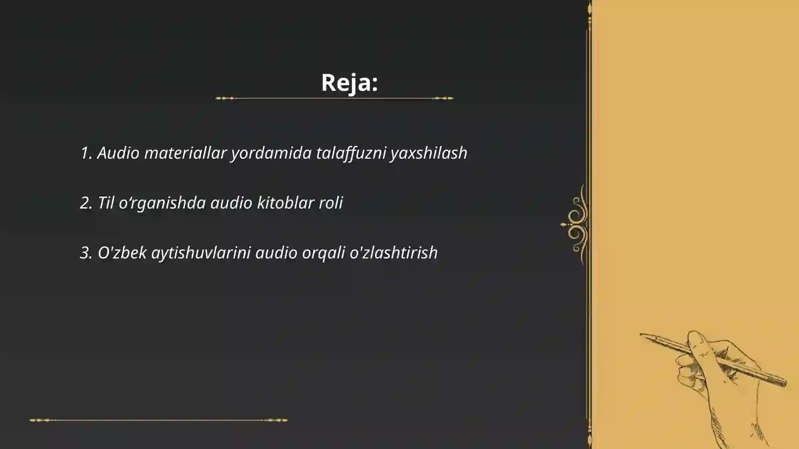Audio materiallar yordamida talaffuzni yaxshilash 2